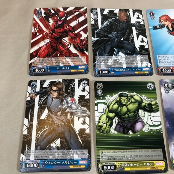 Weiss Schwarz Marvel Trading Card Lot of 23 Commons - Picture 8 of 11